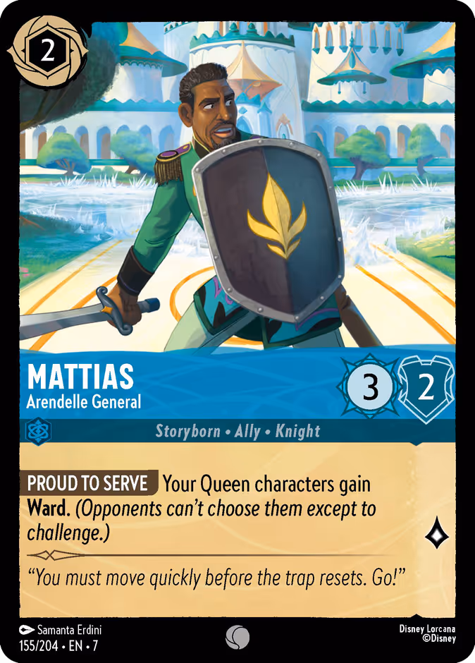 Carta Mattias · Arendelle General