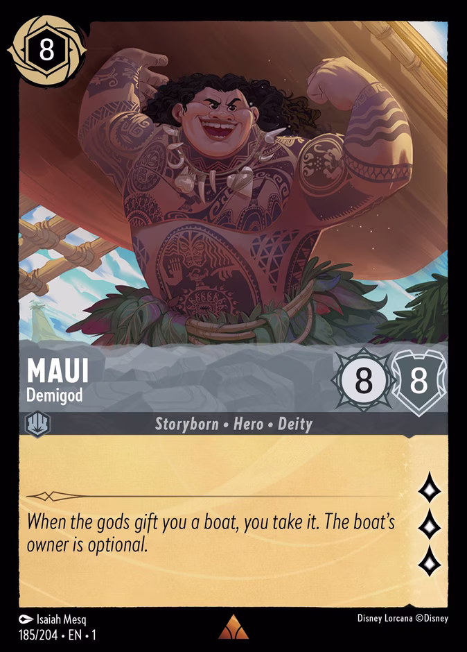 Carta Maui · Demigod