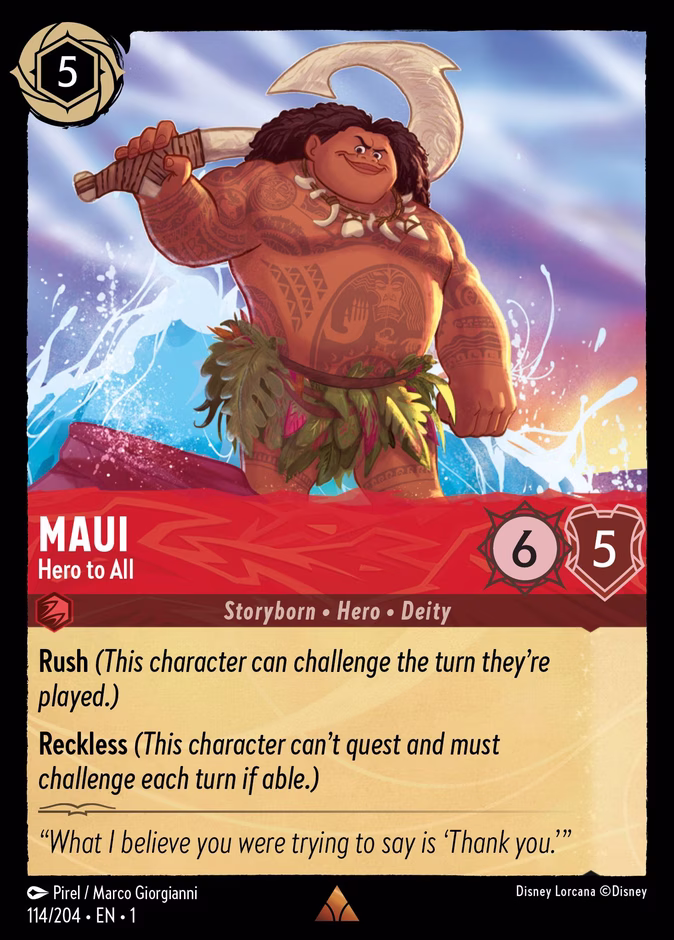 Carta Maui · Hero to All
