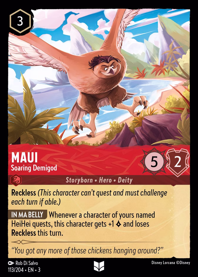 Carta Maui · Soaring Demigod