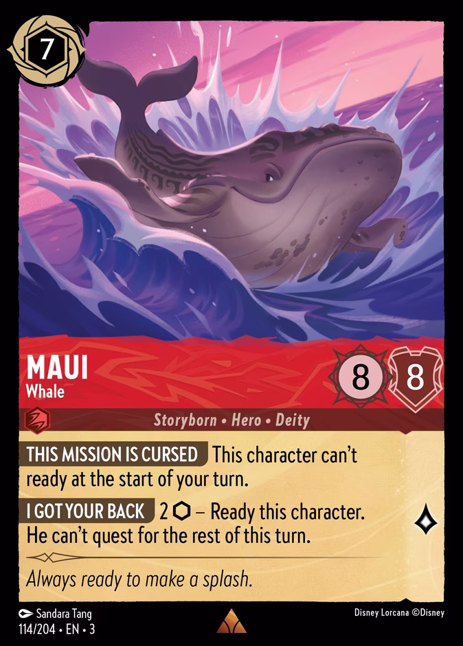 Carta Maui · Whale