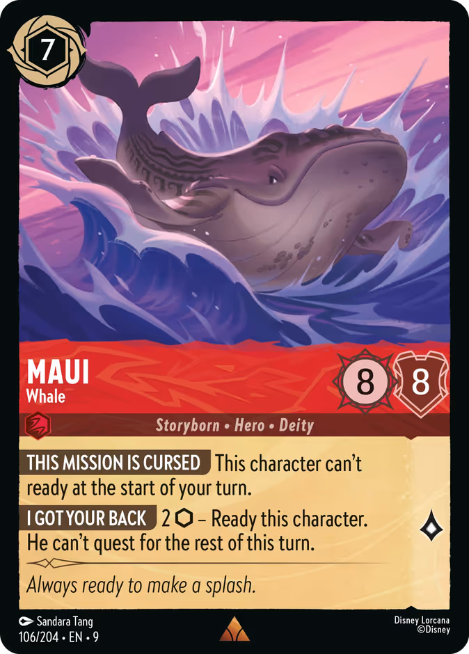 Carta Maui · Whale