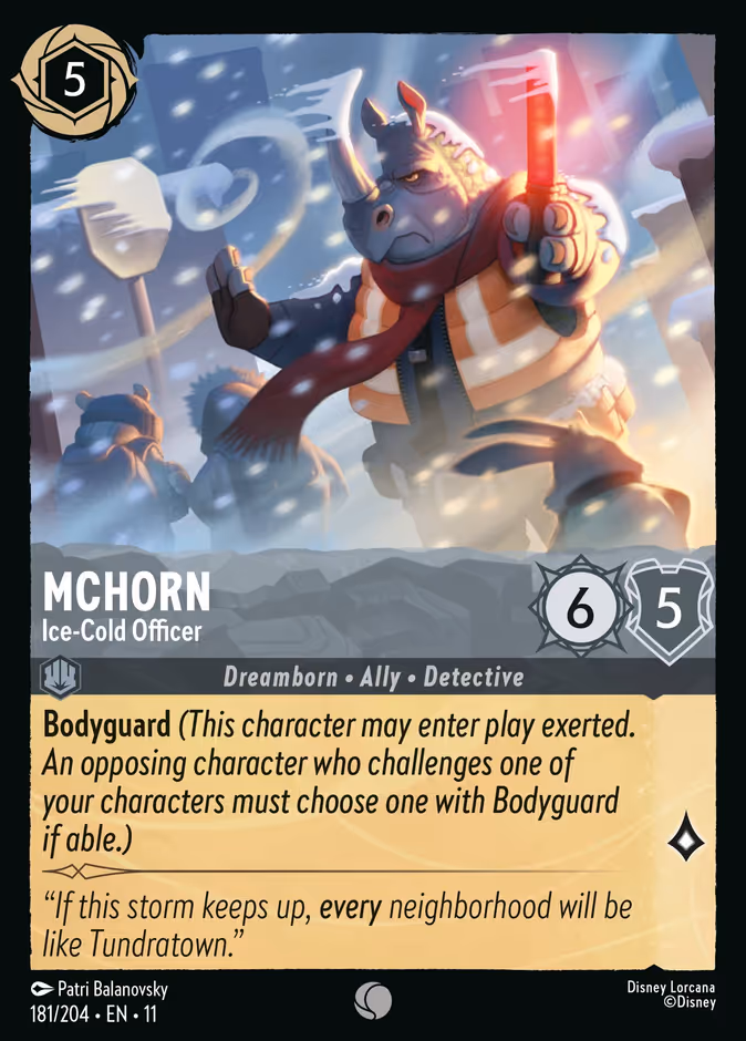 Carta McHorn · Ice-Cold Officer
