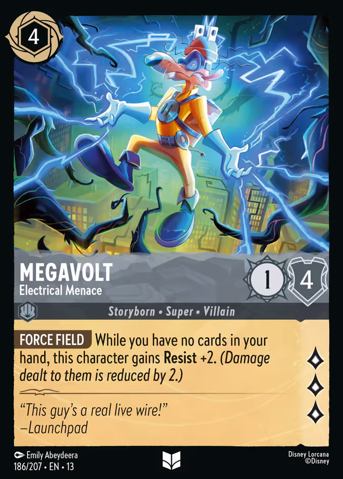Carta Megavolt · Electrical Menace