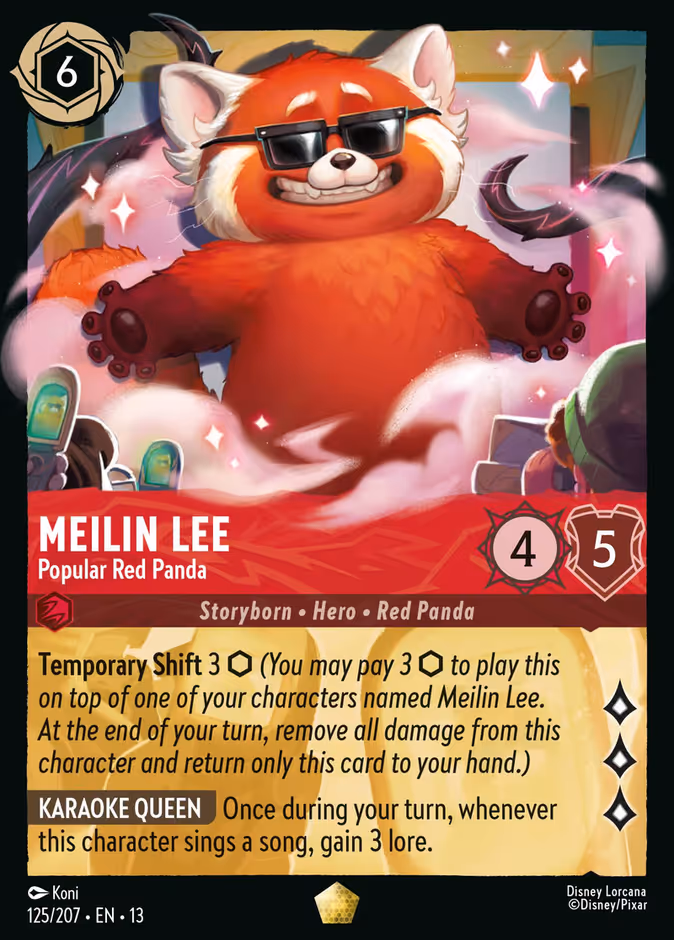 Carta Meilin Lee · Popular Red Panda