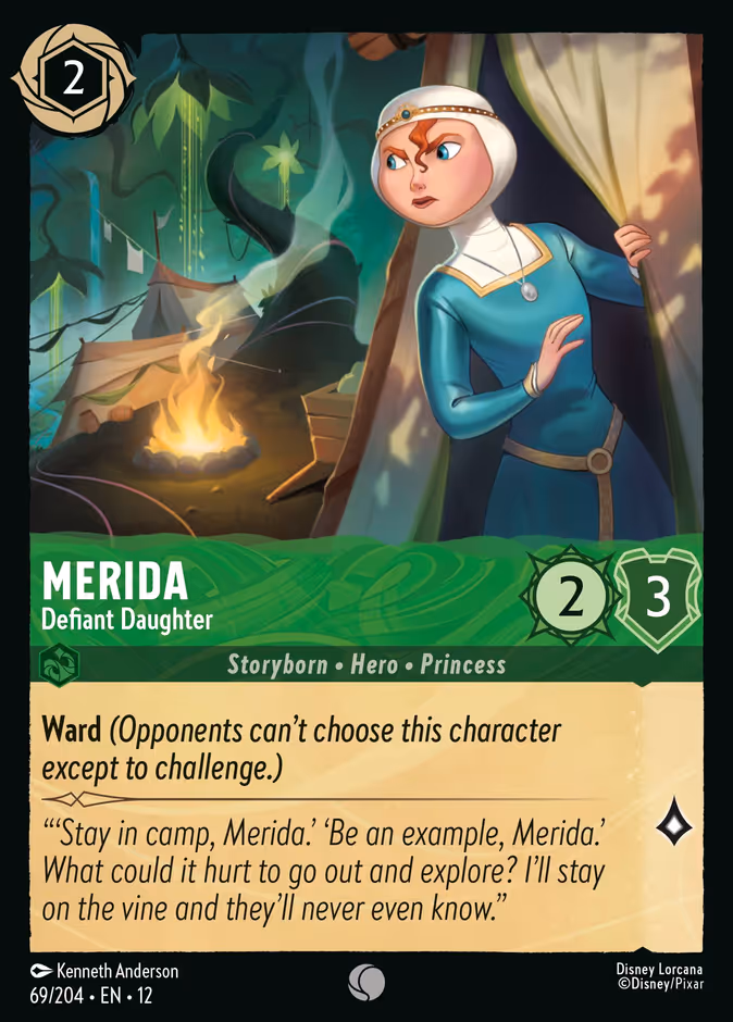 Carta Merida · Defiant Daughter