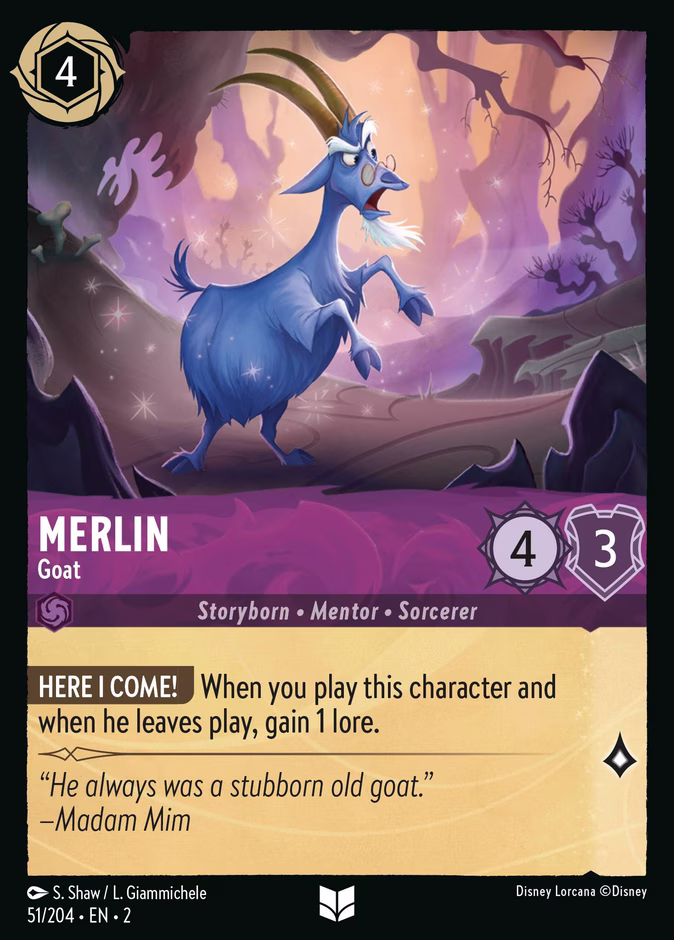 Carta Merlin · Goat
