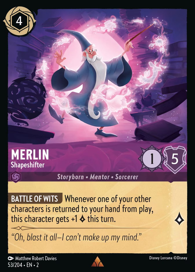 Carta Merlin · Shapeshifter