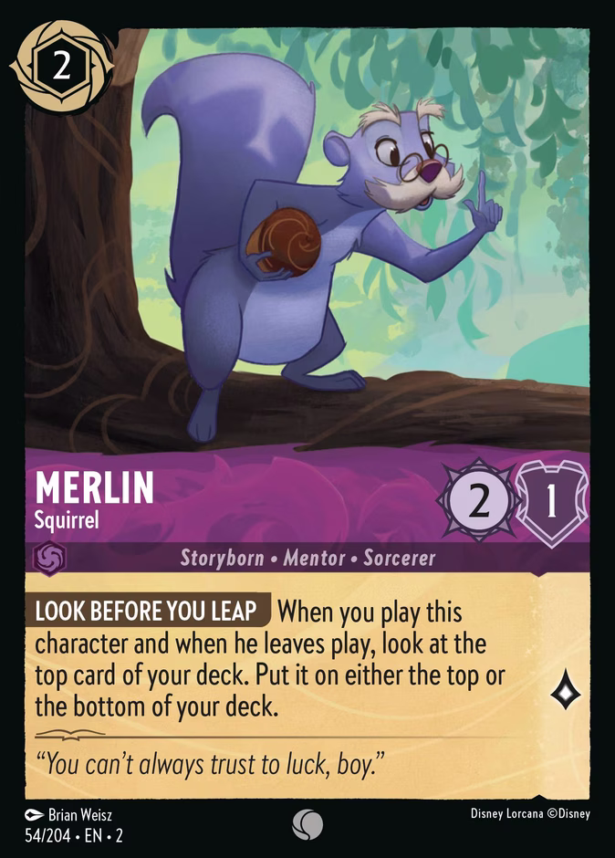 Carta Merlin · Squirrel