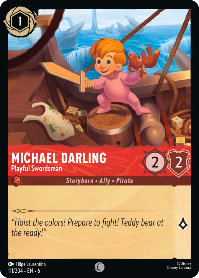 Carta Michael Darling · Playful Swordsman