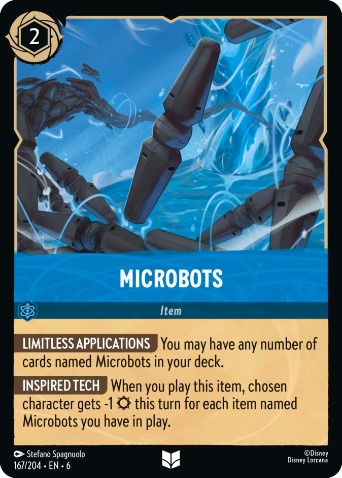 Carta oficial Microbots ·