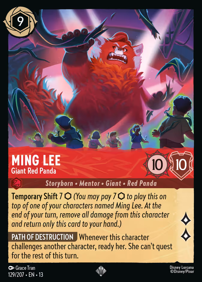 Carta Ming Lee · Giant Red Panda