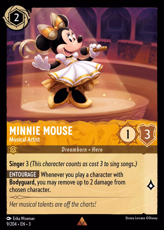 Carta Minnie Mouse · Musical Artist