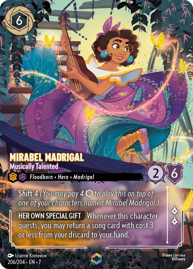 Carta Mirabel Madrigal · Musically Talented