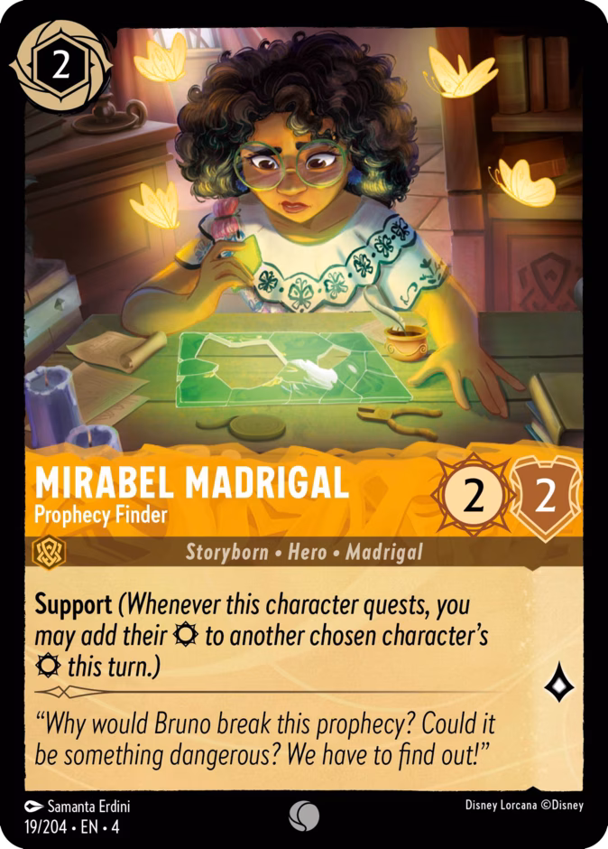 Carta Mirabel Madrigal · Prophecy Finder
