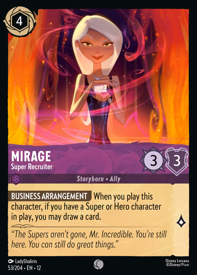 Carta Mirage · Super Recruiter