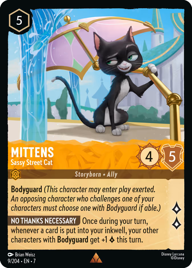 Carta Mittens · Sassy Street Cat