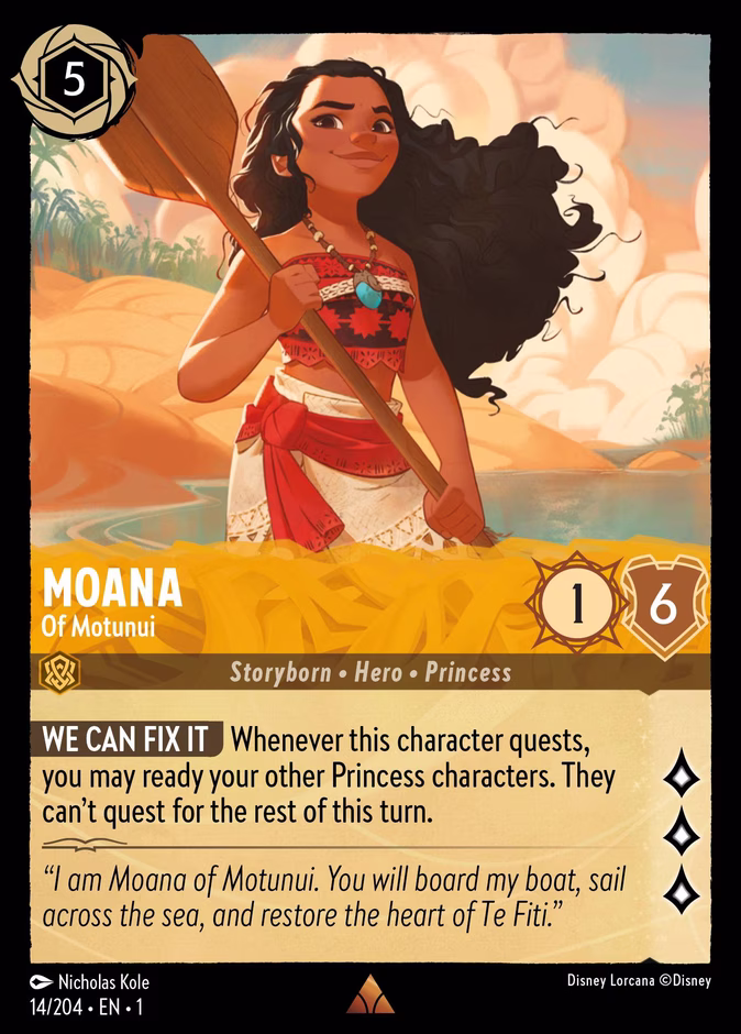 Carta Moana · Of Motunui