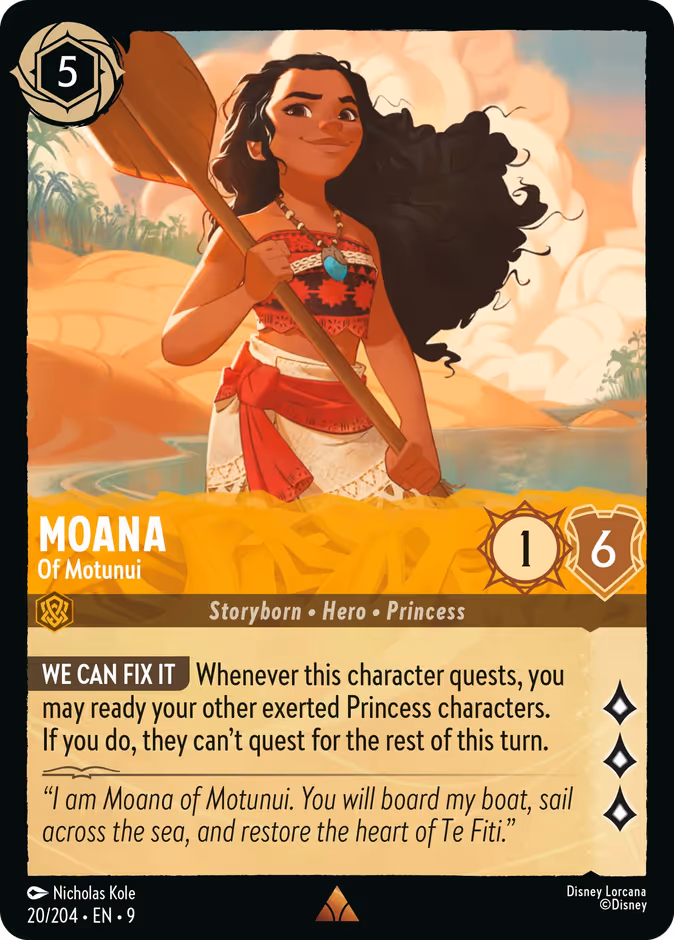 Carta Moana · Of Motunui