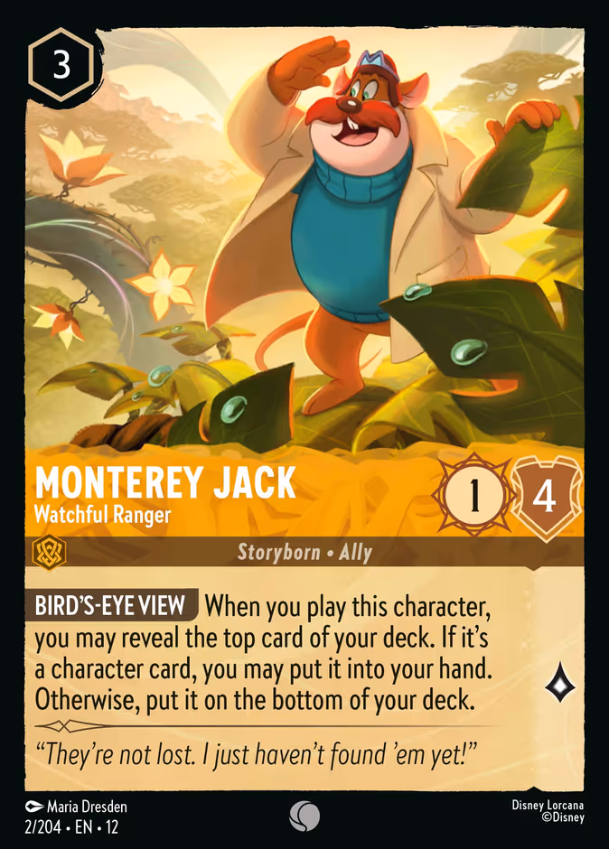 Carta Monterey Jack · Watchful Ranger