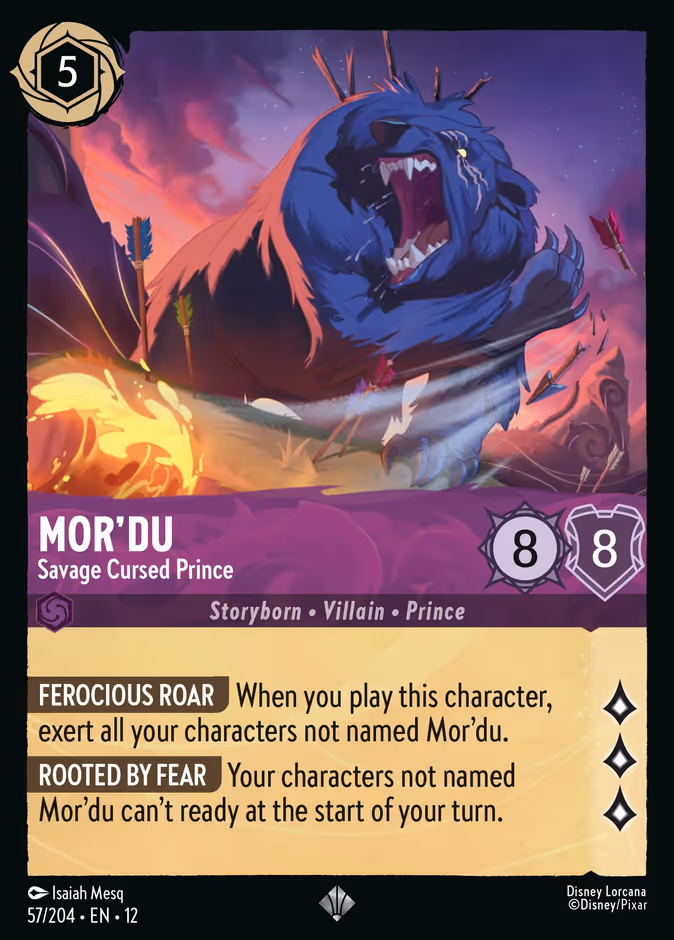 Carta Mor'du · Savage Cursed Prince