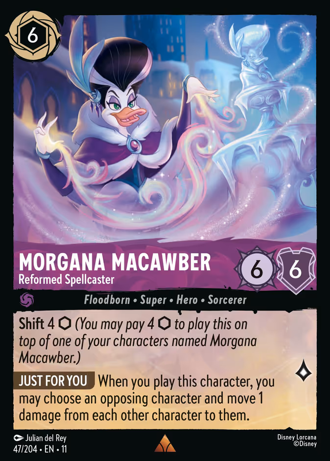 Carta Morgana Macawber · Reformed Spellcaster