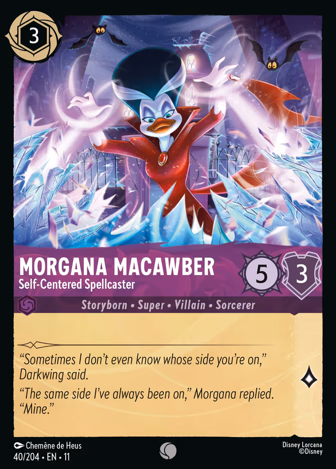 Carta Morgana Macawber · Self-Centered Spellcaster