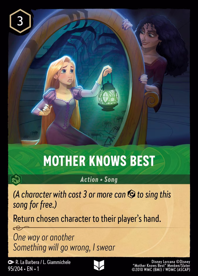 Carta Mother Knows Best · 