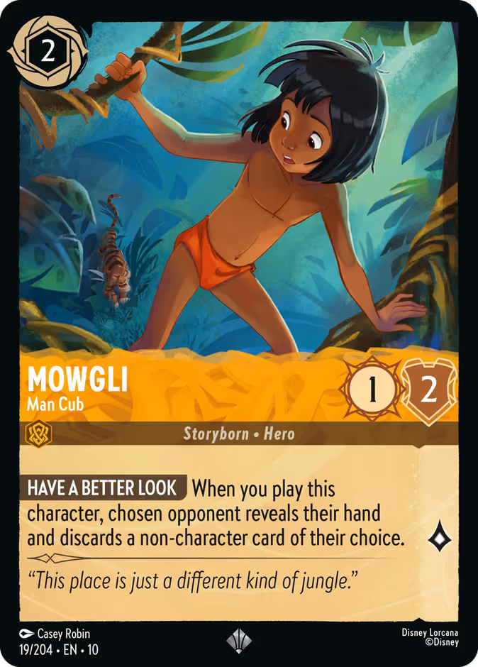 Carta Mowgli · Man Cub