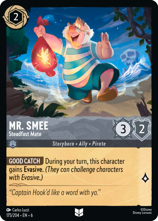 Carta Mr. Smee · Steadfast Mate