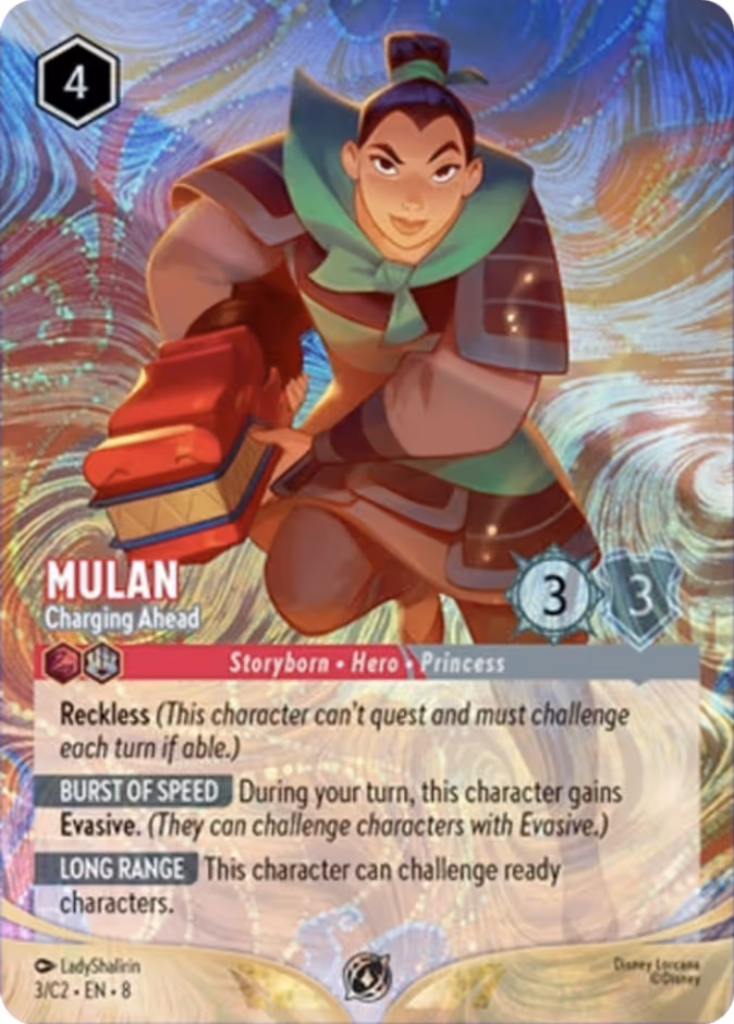 Carta Mulan · Charging Ahead
