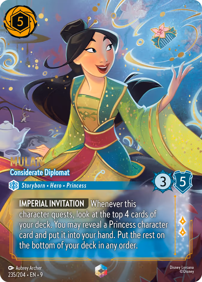 Carta Mulan · Considerate Diplomat