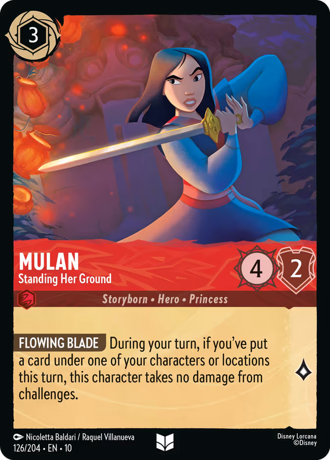Carta Mulan · Standing Her Ground