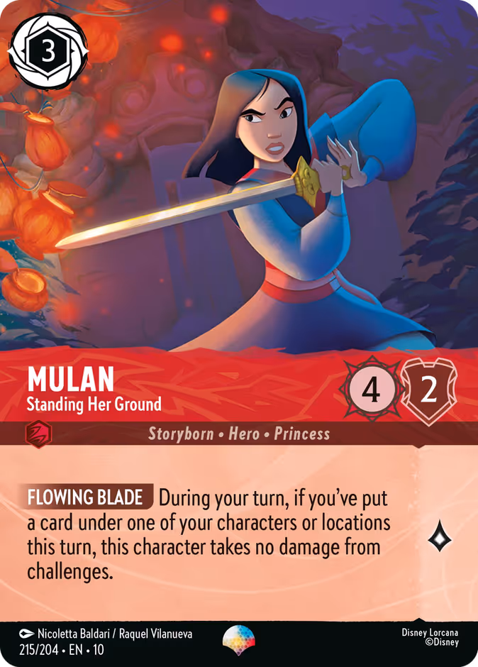 Carta Mulan · Standing Her Ground