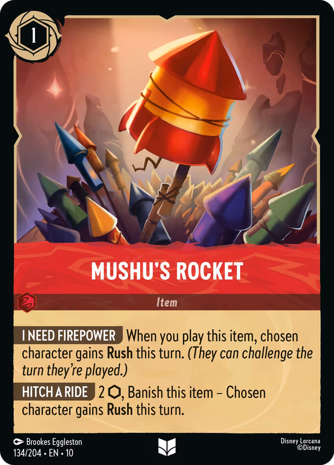 Carta Mushu's Rocket · 