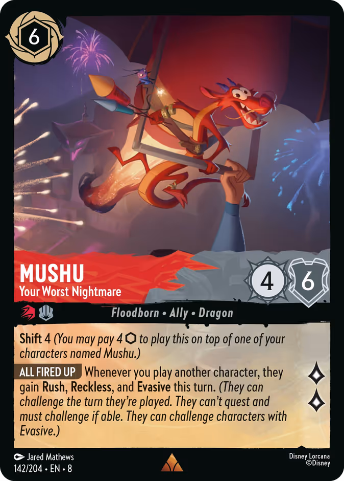 Carta Mushu · Your Worst Nightmare