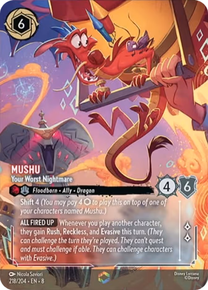 Carta Mushu · Your Worst Nightmare
