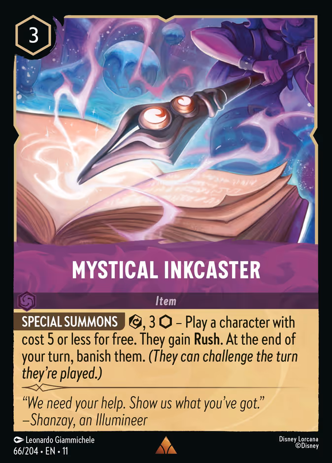 Carta Mystical Inkcaster · 