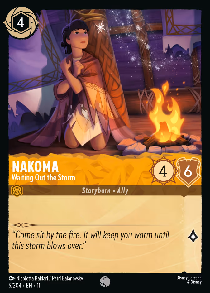 Carta oficial Nakoma · Waiting Out the Storm