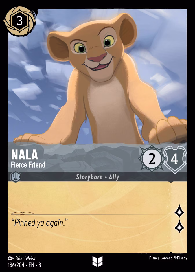 Carta Nala · Fierce Friend