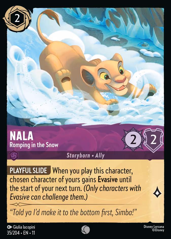 Carta Nala · Romping in the Snow