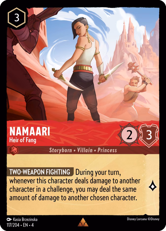 Carta Namaari · Heir of Fang