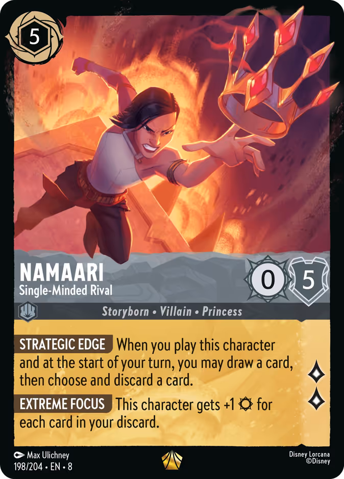Carta Namaari · Single-Minded Rival