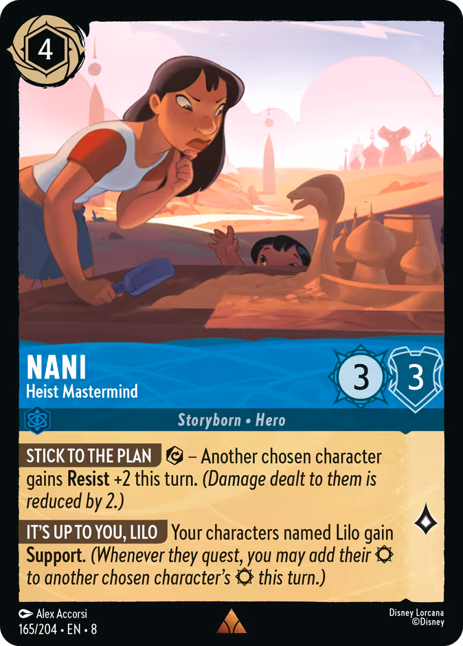 Carta Nani · Heist Mastermind