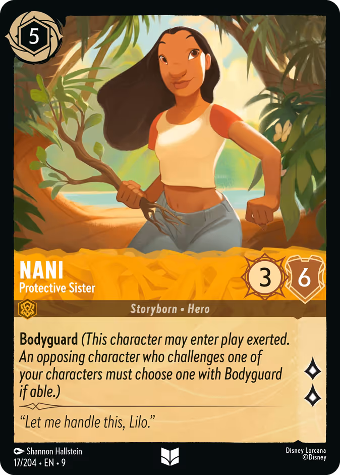 Carta Nani · Protective Sister