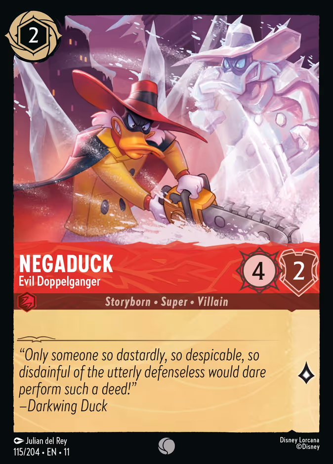 Carta Negaduck · Evil Doppelganger