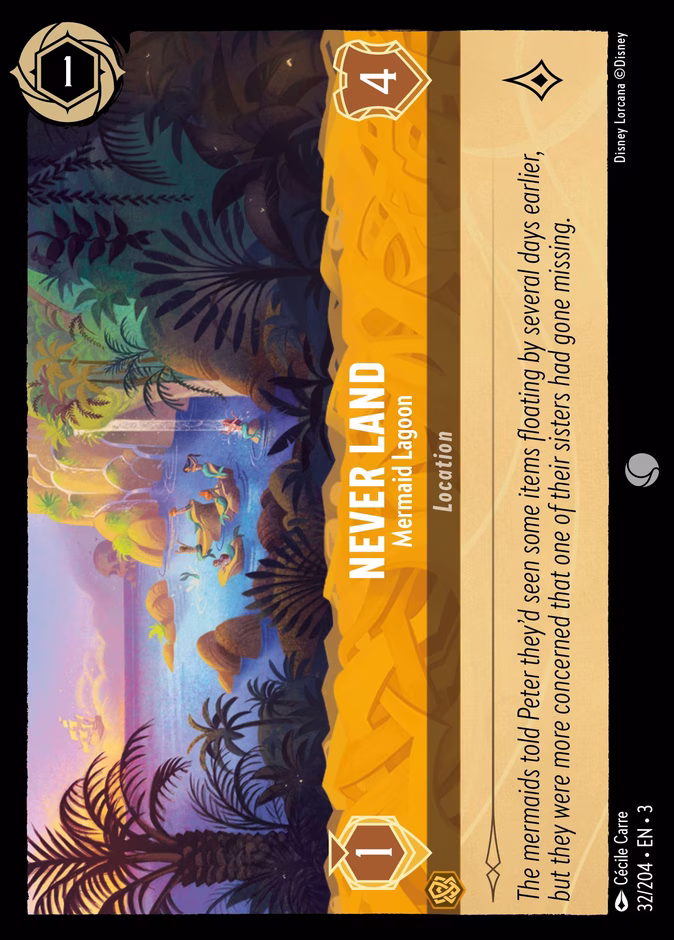 Carta Never Land · Mermaid Lagoon
