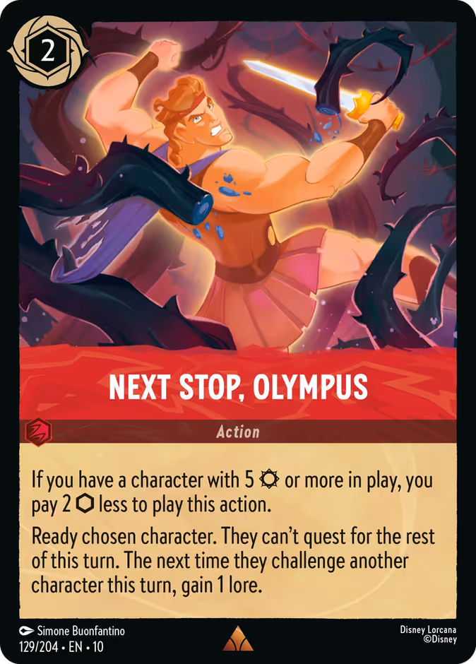 Carta Next Stop, Olympus · 