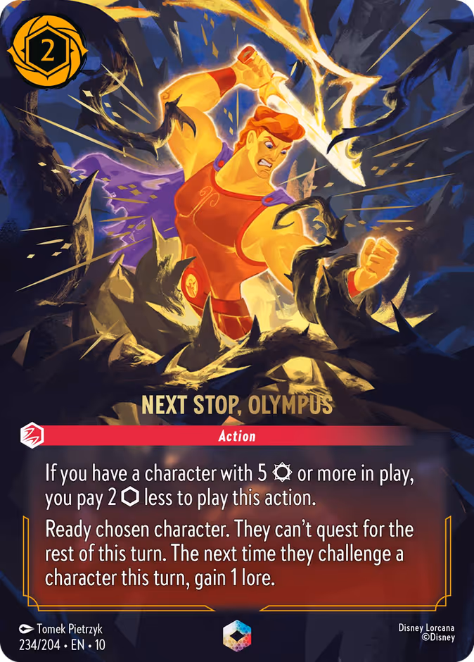 Carta Next Stop, Olympus · 