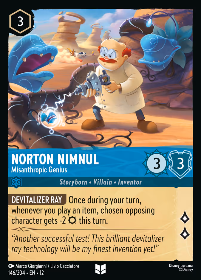 Carta Norton Nimnul · Misanthropic Genius